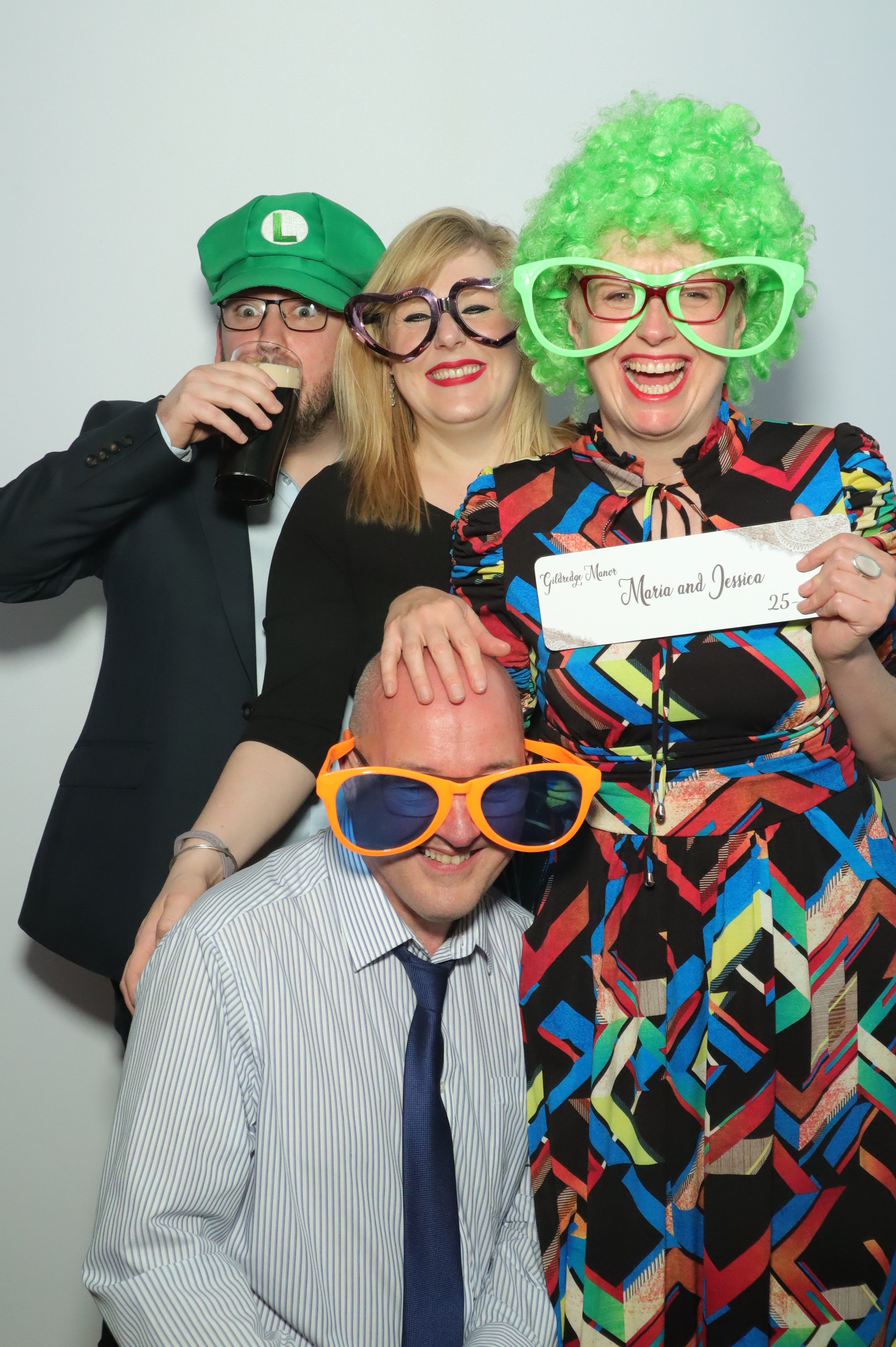 Maria and Jessica's Wedding | View more photos from the event at gallery.myphotoboothexperience.co.uk/u/MyPhotoBoothExperienceLtd/Maria-and-Jessicas-Wedding